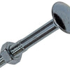 Mack 1017564 - houtbout + moer staal verzinkt10 st m5 x 40 mm | 5 stuks
