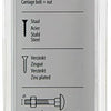 Mack 1017579 - houtbout + moer staal verzinkt6 st m8 x 30 mm | 5 stuks