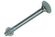 Mack 1017590 - houtbout + moer staal verzinkt1 st m10 x 100 mm | 10 stuks