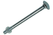 Mack 1017592 - houtbout + moer staal verzinkt1 st m10 x 140 mm | 10 stuks - afbeelding 1