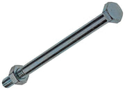 Mack 1017630 - mekaniekbout + moer staal verzinkt 1 st m10 x 160 mm | 10 stuks - afbeelding 1