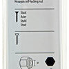 Mack 1017686 - zeskant borgmoer staal verzinkt 14 st m6 | 10 stuks