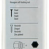 Mack 1017689 - zeskant borgmoer staal verzinkt 4 st m12 | 10 stuks