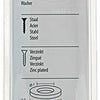 Mack 1017722 - sluitring staal verzinkt 4 st 21 x 37 mm | 10 stuks