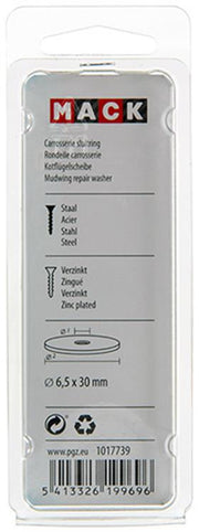 Mack 1017739 - carrosserie sluitring verzinkt12 st 6,5 x 30 mm | 10 stuks - afbeelding 3
