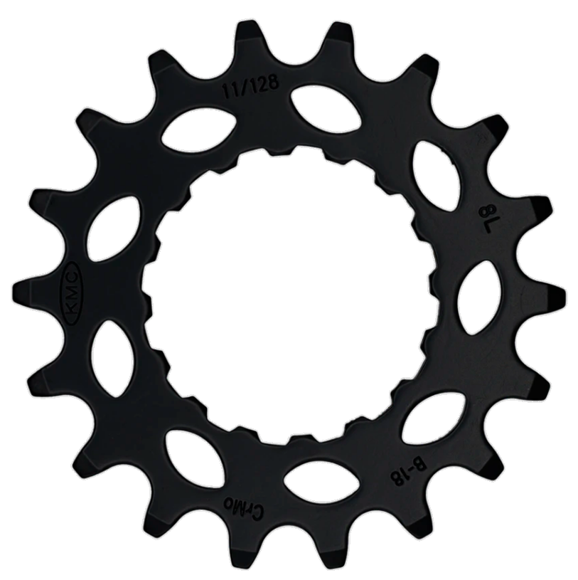 KMC tandwiel Bosch Gen 2 super narrow 18T vóór zwart