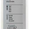 Mack 1017756 - veerring staal verzinkt 30 st m 8 | 10 stuks