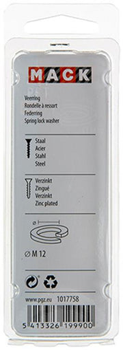 Mack 1017758 - veerring staal verzinkt 12 st m 12 | 10 stuks - afbeelding 3