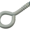 Mack 1017785 - schroefoog staal wit 5 st 3,5 x 20 mm | 10 stuks