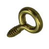 Mack 1019691 - schroefoog messing 6 st 2,5 x 10mm | 10 stuks
