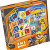 Tactic paw patrol rubble crew 3-in-1 spellenverzameling – kaartspel – lotto – domino – memo – kinderspel vanaf 4 jaar