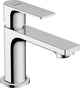Hansgrohe rebris e - fonteinkraan - toiletkraan - ééngreeps bediening - zonder waste - 80mm maat - voor koud water - chroom
