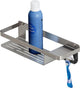 Tiger caddy - doucherek - douchemand met haak 32 cm - rvs geborsteld