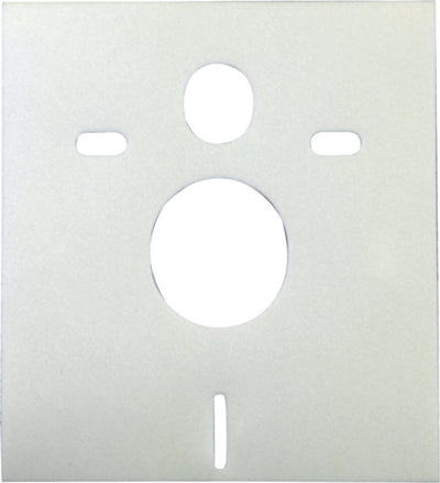 Plieger isolatiemat voor hangend toilet bidet met steunbussen