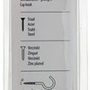 Mack 1017802 - schroefhaak staal verzinkt 4st 5,0 x 40 mm | 5 stuks