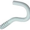 Mack 1017805 - schroefhaak staal wit 10st 2,5 x 12 mm | 10 stuks