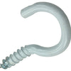 Mack 1017806 - schroefhaak staal wit 7 st 3,0 x 16 mm | 10 stuks