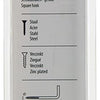 Mack 1017815 - schroefduim staal verzinkt 20 st 2,5 x 20 mm | 10 stuks