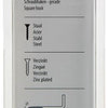Mack 1017816 - schroefduim staal verzinkt 18st 3,0 x 25 mm | 10 stuks