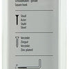 Mack 1017818 - schroefduim staal verzinkt 15 st 3,0 x 35 mm | 10 stuks