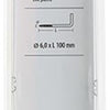 Mack 1017824 - schroefduim staal verzinkt 3 st 6,0 x 100 mm | 5 stuks