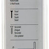 Mack 1017837 - puntduim staal verzinkt 22 st 2,5 x 20 mm | 10 stuks