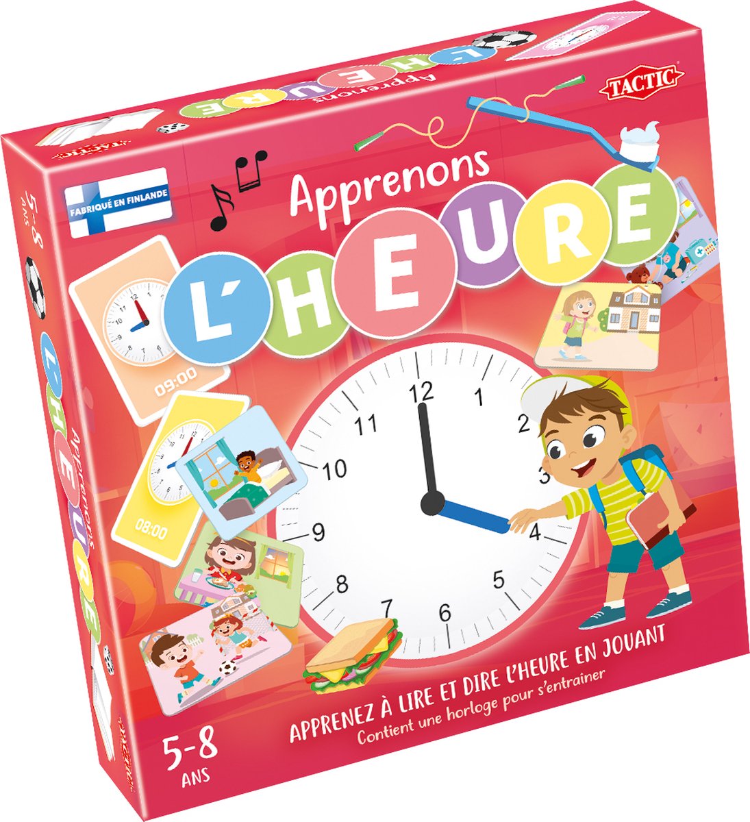 Tactic apprenons l´heure