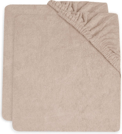 Jollein - aankleedkussenhoes badstof 50x70cm - zachte hoes baby aankleedkussen - wild rose - 2 stuks