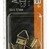Mack 1017858 - kaderhanger staal vermessingd 6 st 10 x 17 mm | 10 stuks