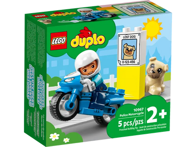 Lego duplo - politiemotor constructiespeelgoed (10967)