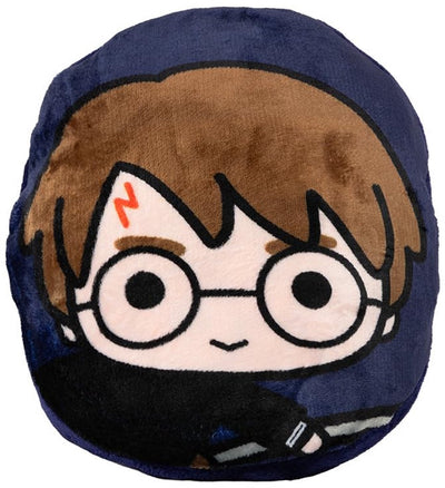 Paladone harry potter 2‑in‑1 cushion blanket – officieel gelicentieerde zachte opvouwbare reisddeken, 120 × 150 cm-