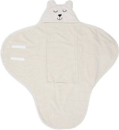 Jollein wikkeldeken bear boucle oatmeal