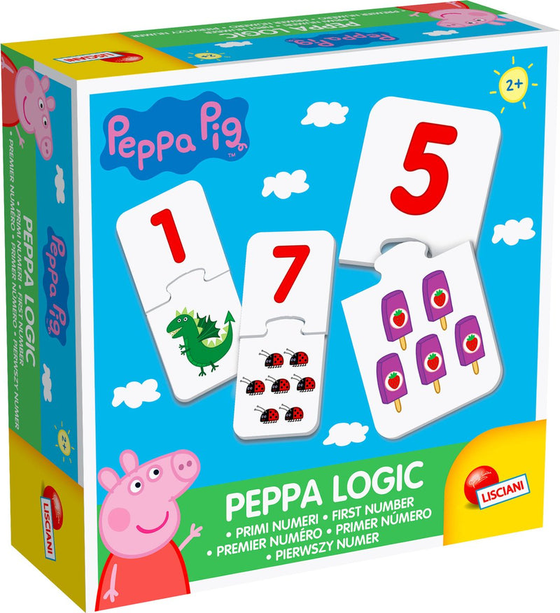 Just games peppa pig leren tellen en rekenen