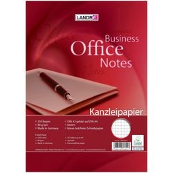Schrijfpapier landré a3 gevouwen a4-raster wit 250 vellen