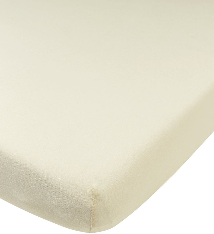 Meyco baby uni hoeslaken wieg - jersey - nature - 40x80 90cm