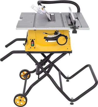 Powerplus elektrische tafelzaag powx07598 - 2000w zaag, ø250mm - recht, schuin, verstek - 576x650mm uitschuifbare tafel - met 1 acc.