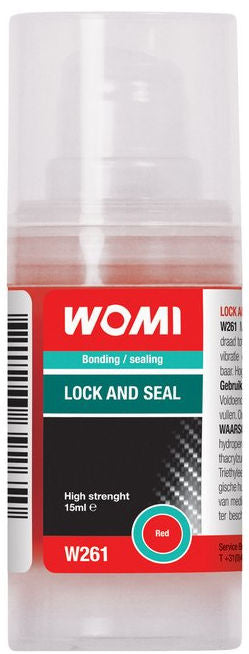 Womi w261 lock and seal 15ml red