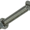 Mack 1019812 - metaalschroef verz. kop + moer rvs 5 st m5x35 | 10 stuks