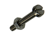 Mack 1019818 - metaalschroef cyl. kop + moer rvs 12 st m3x16 | 10 stuks - afbeelding 1