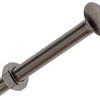 Mack 1019834 - houtbout + moer roestvrijstaal 1 st m10 x 100 mm | 10 stuks