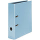 Ordner falken pastel color a4 80 mm karton hemelsblauw 2-rings 1 stuk