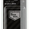 Mack 1019892 - schroefoog roestvrijstaal 2 st 3,0 x 20 mm | 10 stuks