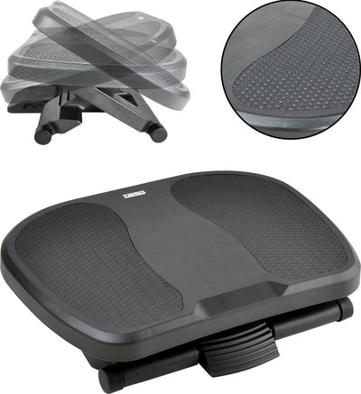 Desq ® voetensteun 60081 | 3 hoogte standen | 0-45° | rubberen antislipmat | robuust | dutch design