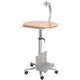 Monitor lessenaar hout maul mt screenarm