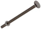 Mack 1019913 - houtbout + moer roestvrijstaal 2 st m6 x 100 mm | 5 stuks