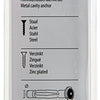 Mack 1017890 - metalen hollewandplug verzinkt4 st 8 x37 mm | 10 stuks