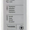 Mack 1017897 - plug + schroef polyethyleen 10 st 8 mm 5,0 x 50 mm | 5 stuks