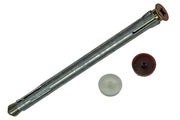 Mack 1017920 - metalen kozijnplug staal verzinkt 4 st 10 x 130 mm | 5 stuks - afbeelding 1