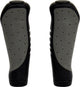 Dresco fietshandvatten ergo grip ca. 10 cm rubber zwart grijs per set