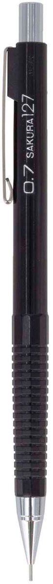 Sakura vulpotlood 127 - 0.7 mm - zwart.